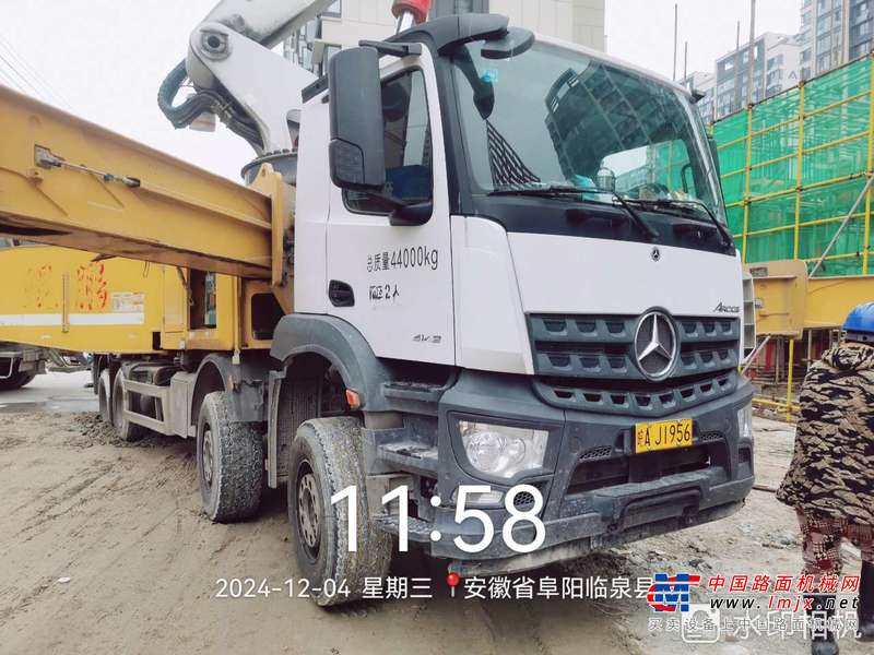 阜阳市出售转让二手不详小时2021年徐工HB62V泵车