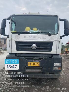 成都市出售转让二手不详小时2024年徐工HB67V泵车
