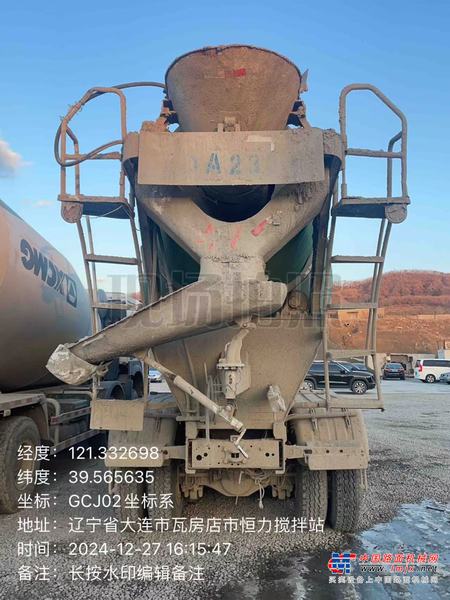 大连市出售转让二手不详小时2020年徐工G4806E搅拌运输车