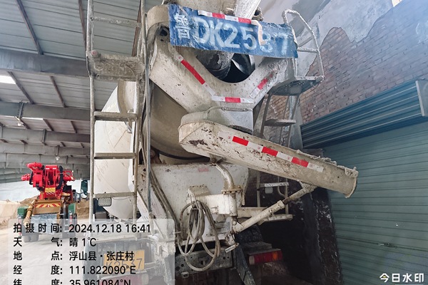 太原市出售转让二手不详小时2020年徐工G4806E搅拌运输车