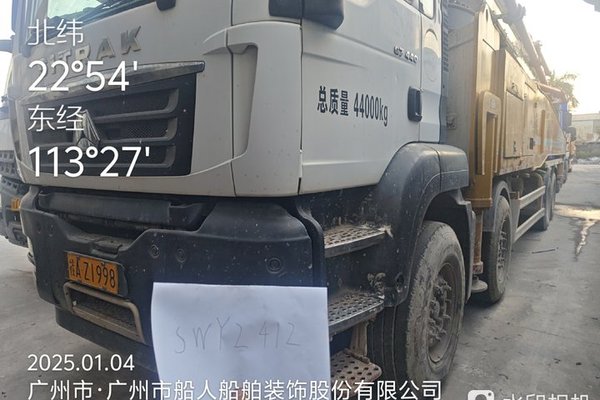 东莞市出售转让二手不详小时2020年徐工HB58V泵车