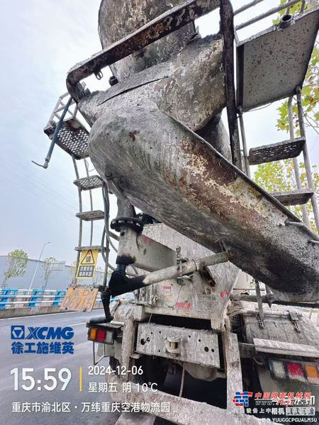成都市出售转让二手不详小时2020年徐工G4806D搅拌运输车