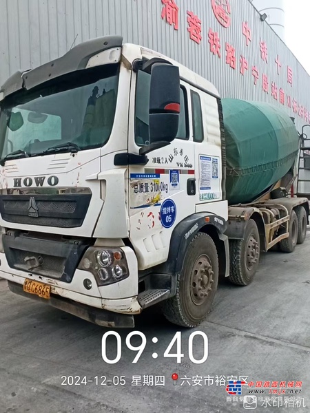合肥市出售转让二手不详小时2020年徐工G4806E搅拌运输车