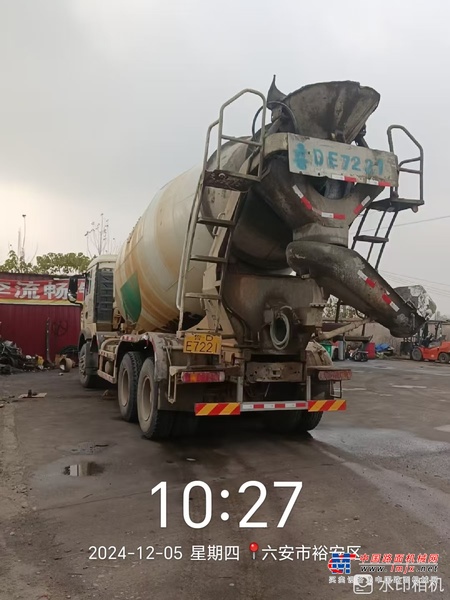 合肥市出售转让二手不详小时2020年徐工G4806E搅拌运输车