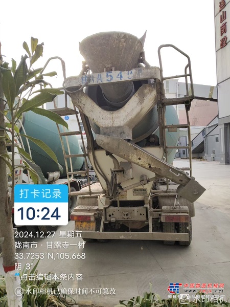 兰州市出售转让二手不详小时2020年徐工G4804B搅拌运输车