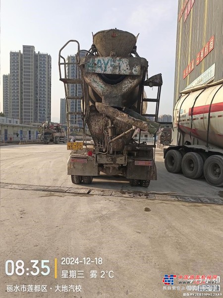 金华市出售转让二手不详小时2020年徐工G4805E搅拌运输车