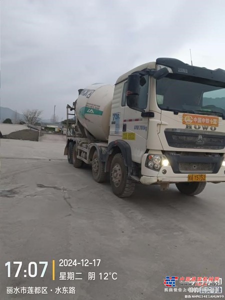 金华市出售转让二手不详小时2020年徐工G4805E搅拌运输车