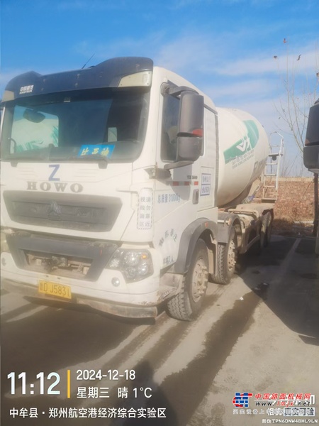 徐州市出售转让二手不详小时2020年徐工G4806E搅拌运输车