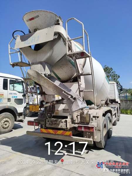 兰州市出售转让二手不详小时2022年徐工G4804B搅拌运输车