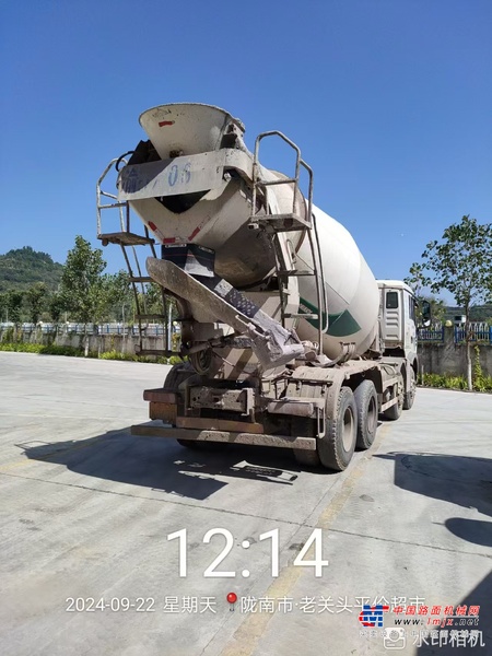 兰州市出售转让二手不详小时2021年徐工G4804B搅拌运输车