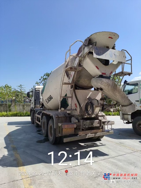 兰州市出售转让二手不详小时2021年徐工G4804B搅拌运输车