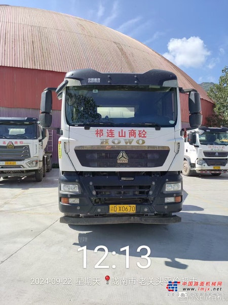 兰州市出售转让二手不详小时2021年徐工G4804B搅拌运输车
