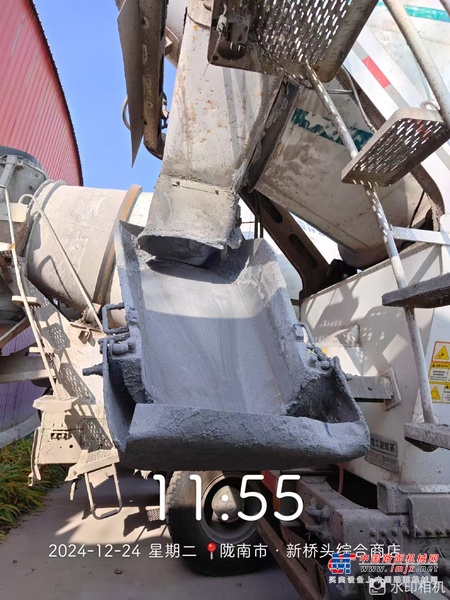 陇南市出售转让二手不详小时2021年徐工G4804B搅拌运输车