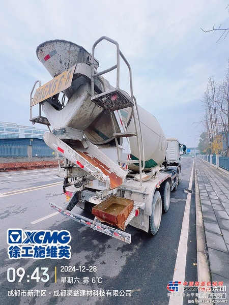 徐州市出售转让二手不详小时2022年徐工G4801B搅拌运输车