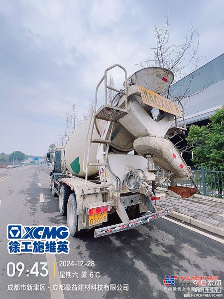 徐州市出售转让二手不详小时2022年徐工G4801B搅拌运输车