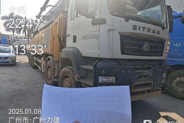 广州市出售转让二手不详小时2022年徐工HB69V泵车