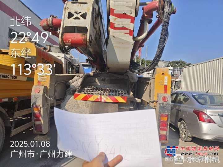 广州市出售转让二手不详小时2022年徐工HB69V泵车