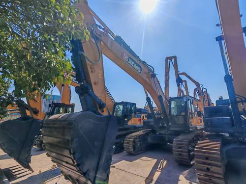 徐州市出售转让二手不详小时2021年徐工XE450M抓料机挖掘机