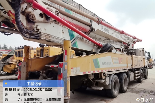 南宁市出售转让二手不详小时2019年徐工HB58V泵车