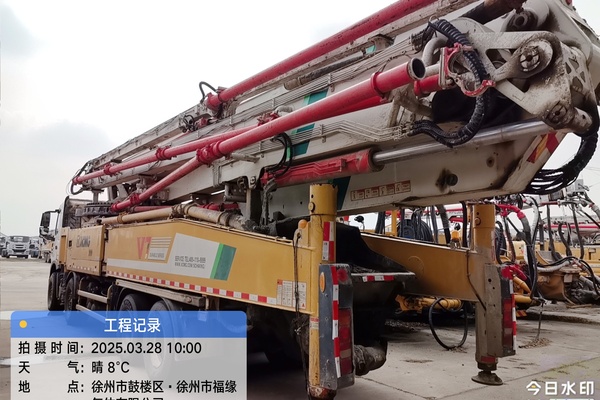 南宁市出售转让二手不详小时2019年徐工HB58V泵车