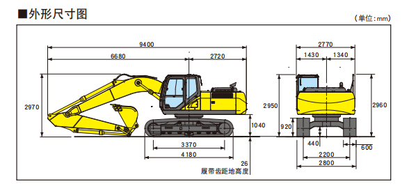 【多圖】住友SH210-6挖掘機設備參數細節圖_高清圖