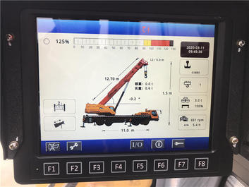 【多圖】三一STC700T汽車起重機10.4寸彩色顯示屏細節圖_高清圖