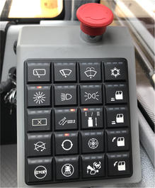 【多圖】三一STC700T汽車起重機薄膜按鍵開關細節圖_高清圖