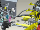 【節能省油】采用雙泵合、分流液壓係統，重載卸荷。相同工況下功率損耗更少，油耗更低。