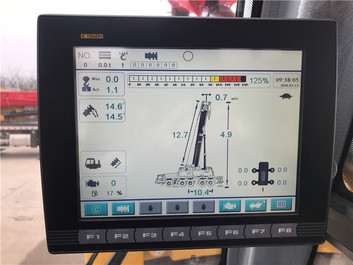 【多圖】三一STC900T7汽車起重機10.4寸彩色顯示屏細節圖_高清圖