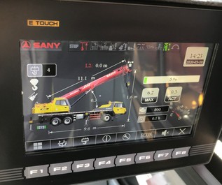 【多圖】三一STC400T汽車起重機7寸彩色顯示屏細節圖_高清圖