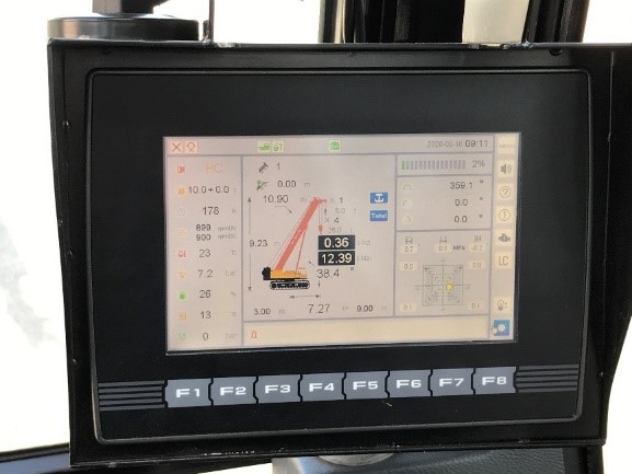 【多图】三一SCC250TB-T5起重机触摸屏细节图_高清图