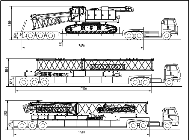 【多圖】三一SCC1100A起重機運輸成本更低細節圖_高清圖