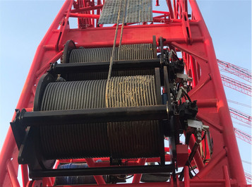 【多圖】三一SCC3200A-1起重機超寬卷筒設計細節圖_高清圖