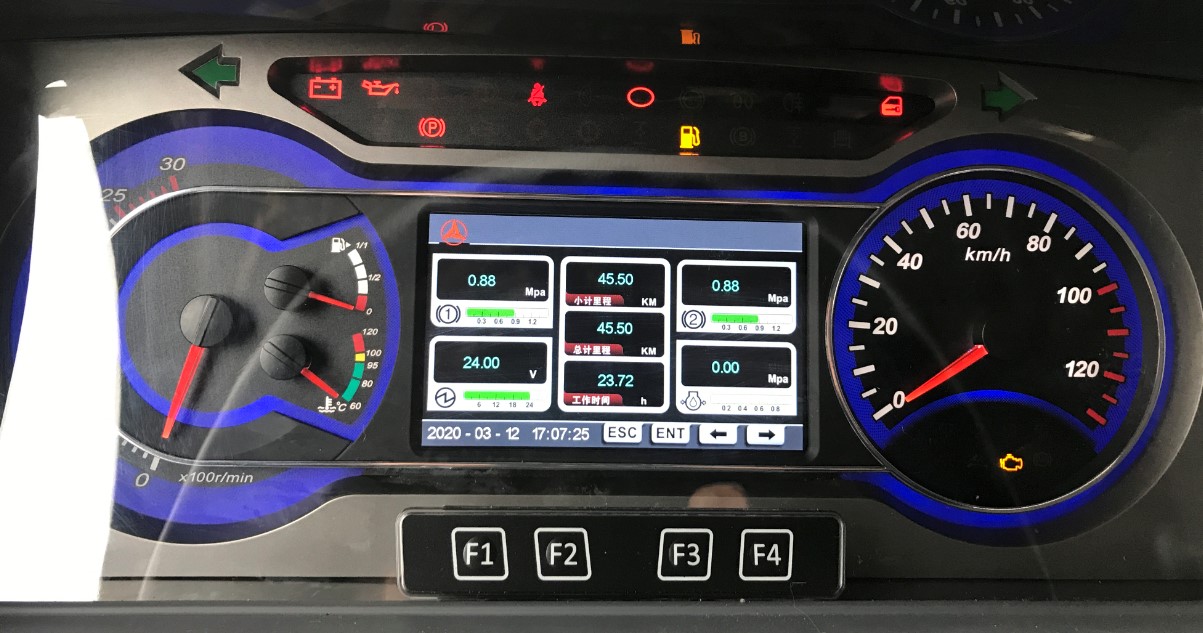 【CAN Bus】Bus instrument: High quality CAN Bus instrument and 5-inch color LED together with sensitive keys are applied to improve the luxury sense and operation convenience of the vehicle.