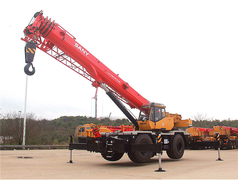 【多图】【720° VR Display】 Sany SRC600C Rough-terrain CraneOutrigger span细节图_高清图