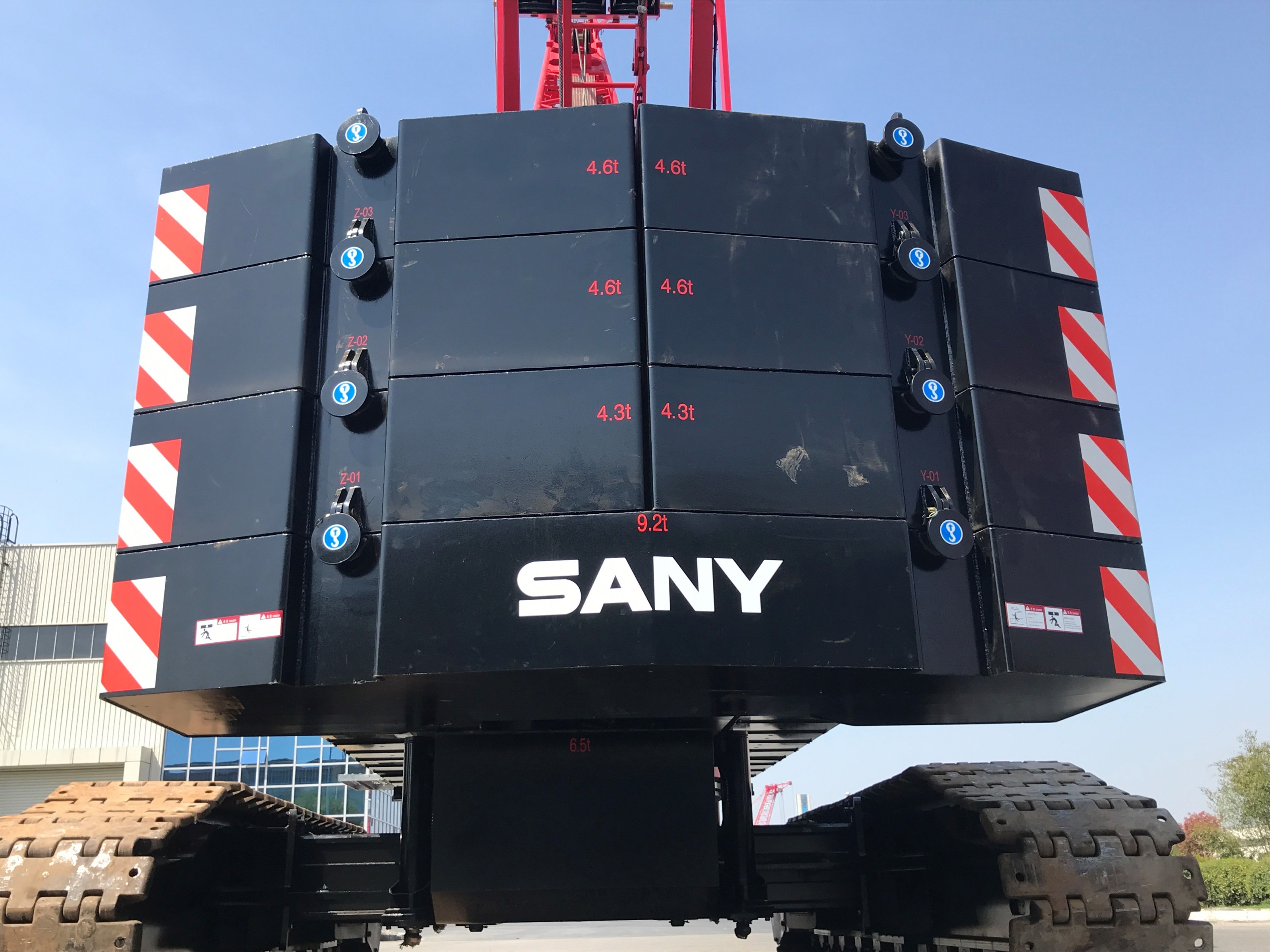 【多图】【720° VR Display】Sany SCC1100A Crawler CraneClassified counterweight细节图_高清图