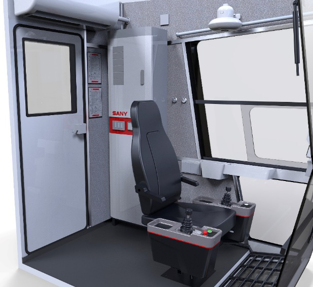 【720° VR Display】 Sany SYT315C（T7530-16）Tower CraneCab