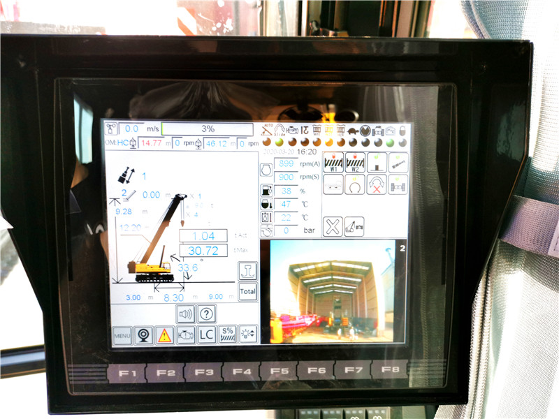 【多圖】三一SCC800TB起重機10寸彩色顯示屏+高清屏細節圖_高清圖