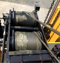 【多圖】三一SCC800TB起重機高品質鋼絲繩細節圖_高清圖