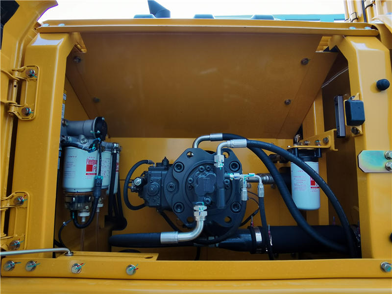 【多图】山推SE135W挖掘机高精度液压系统细节图_高清图