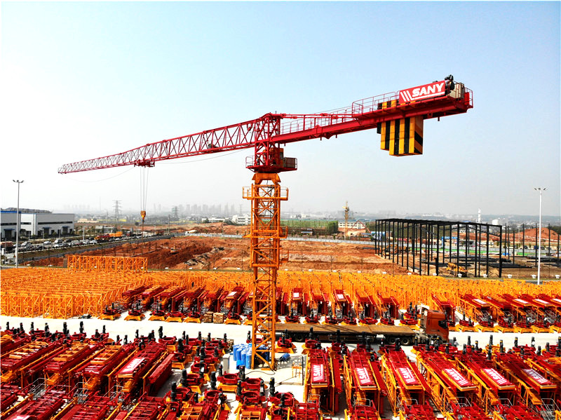 【多图】【720° VR Display】 Sany SFT258(T7021-12) Flat Top Tower Crane细节图_高清图