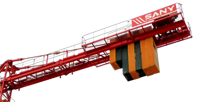 【多图】【720° VR Display】 Sany SFT100 (T6013-8) Flat Top Tower CraneJib细节图_高清图