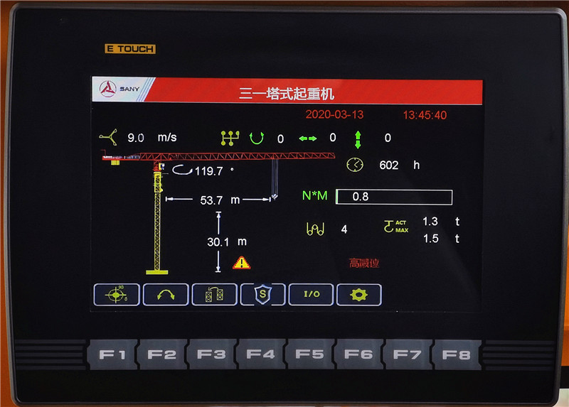 【多图】【720° VR Display】 Sany SFT100 (T6013-8) Flat Top Tower CraneDisplay细节图_高清图