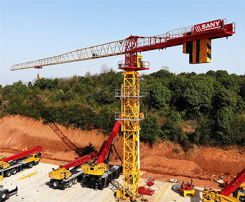 【多图】【720° VR Display】 Sany SFT100 (T6013-8) Flat Top Tower CraneOverall paramete