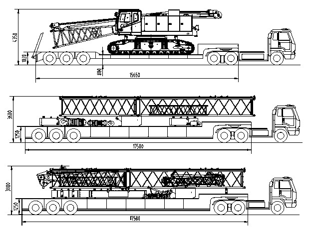 【多图】【720° VR Display】Sany SCC1100A Crawler CraneLower transportat- cost细节图_高清图