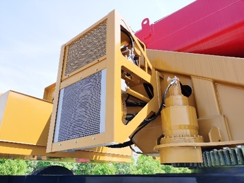 【多圖】三一STC350E5汽車起重機加強型散熱器細節圖_高清圖