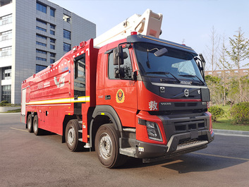 【多图】徐工JP20G1举高喷射消防车VOLVO FM540 84R B细节图_高清图