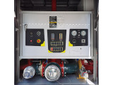 【消防系统操作台】通过按钮实现对消防系统的控制，配置7寸液晶显示器，设有便捷化一键操作按钮。