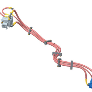 【多图】山工机械 SEM526 压路机液压系统细节图_高清图