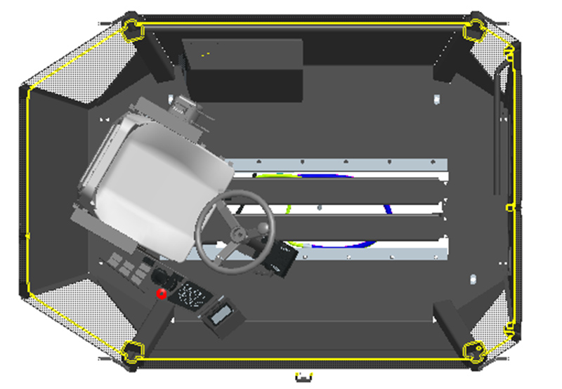 【多图】戴纳派克BCC系列双钢轮压路机人机工程细节图_高清图